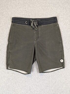 Roark Revival Well Worn Board Shorts Men's 32 Green Hybrid Hiking
